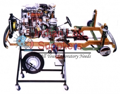 Chassis 4 Wheel Drive Turbo Petrol Engine Electronic Injection
